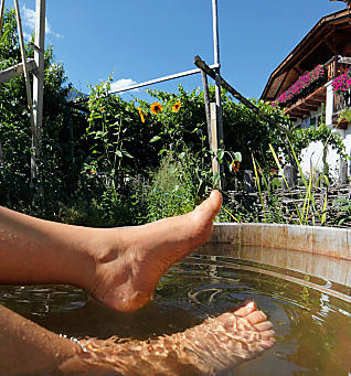 Holidays on a Kneipp farm in South Tyrol