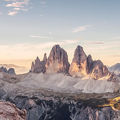 Drei Zinnen: Wahrzeichen der Dolomiten