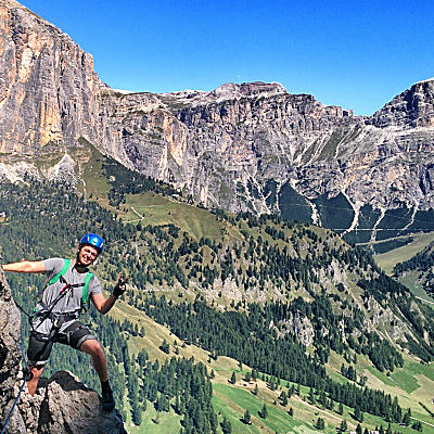 Pisciadù-Klettersteig: Ein Herz aus Stein