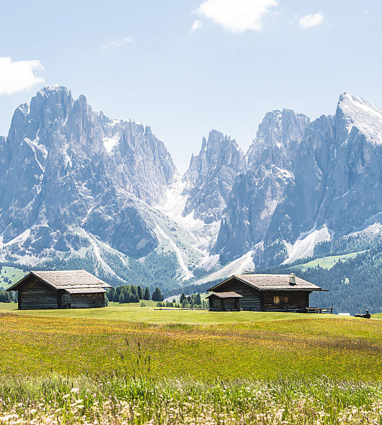 Langkofel in Gröden - Dolomiten - Südtirol Wanderung um den Langkofel: Der Wow-Effekt