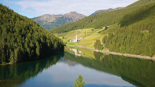 Durnholzer See im Sarntal - Südtirol Durnholzer See: Ein Kleinod der Natur