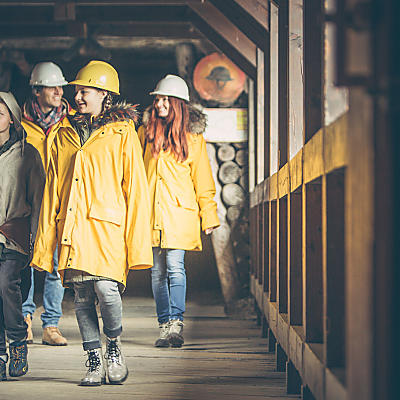 Ridnaun mine: going through tunnels and shafts like a miner