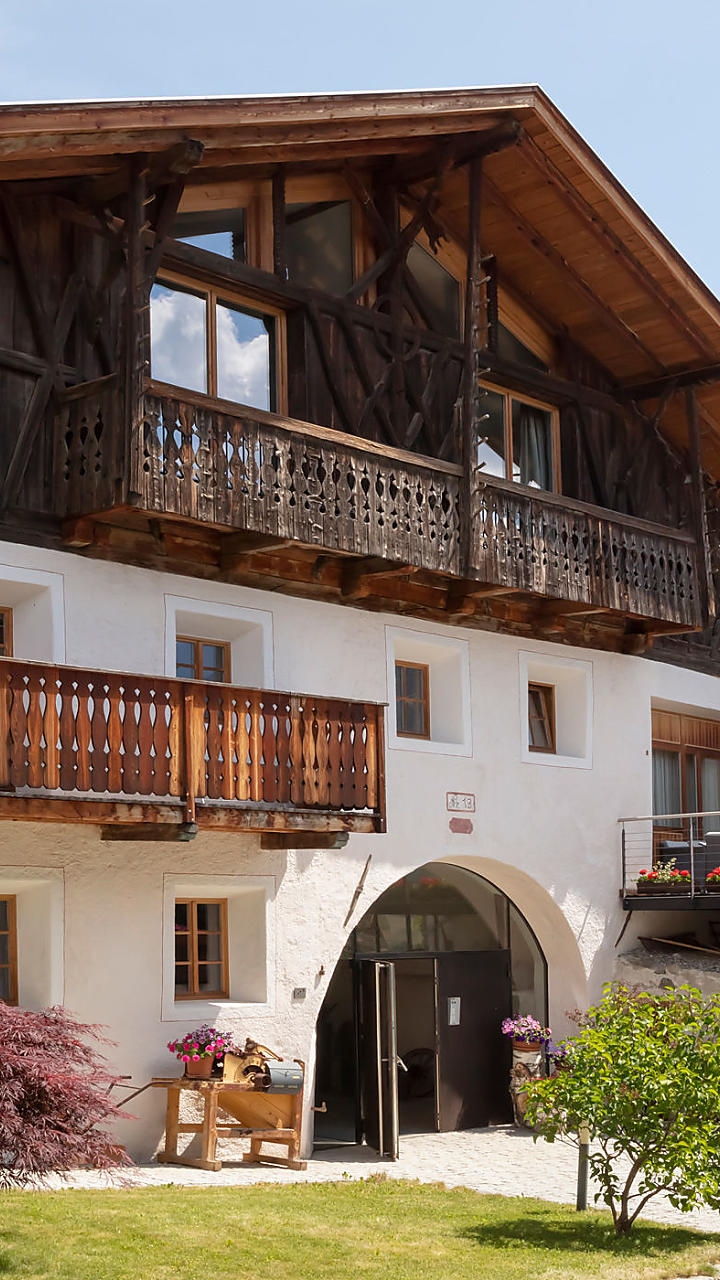 Faszinierende Bauernhof-Architektur in Südtirol