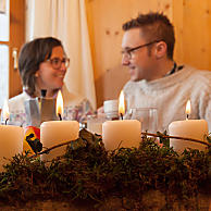 Time with the farm family in a contemplative atmosphere